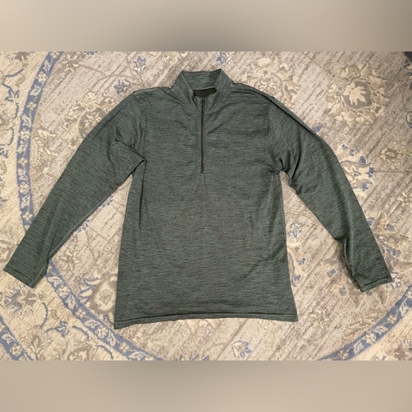 Lululemon Metal Vent Tech Midweight Half Zip Jacket Spruce / Tidewater Teal - Picture 3 of 7